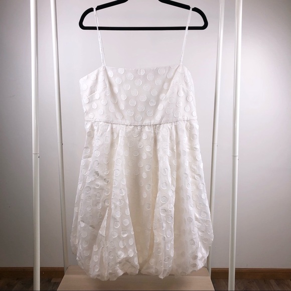 NWT Anthropologie x Sachin & Babi Polka Dot Textured Dress 12 - Picture 9 of 10